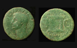 Divine Augustus, Æ As, Commemorative Issue, Struck by Tiberius
